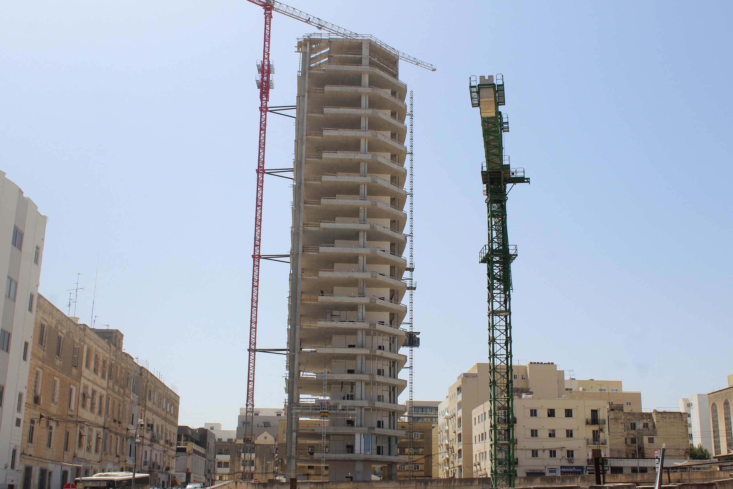 ST Projects residential tower in Gzira